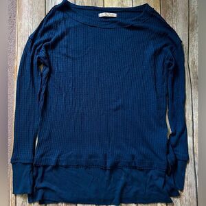 Navy Blue Sweater Tunic top